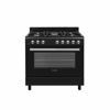 ELBA ESSENTIAL 90CM 5 GAS COOKER WITH ELECTRIC OVEN BLK