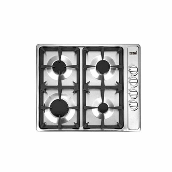 TOTAI 60CM 4 BURNER GAS HOB- STAINLESS STEEL