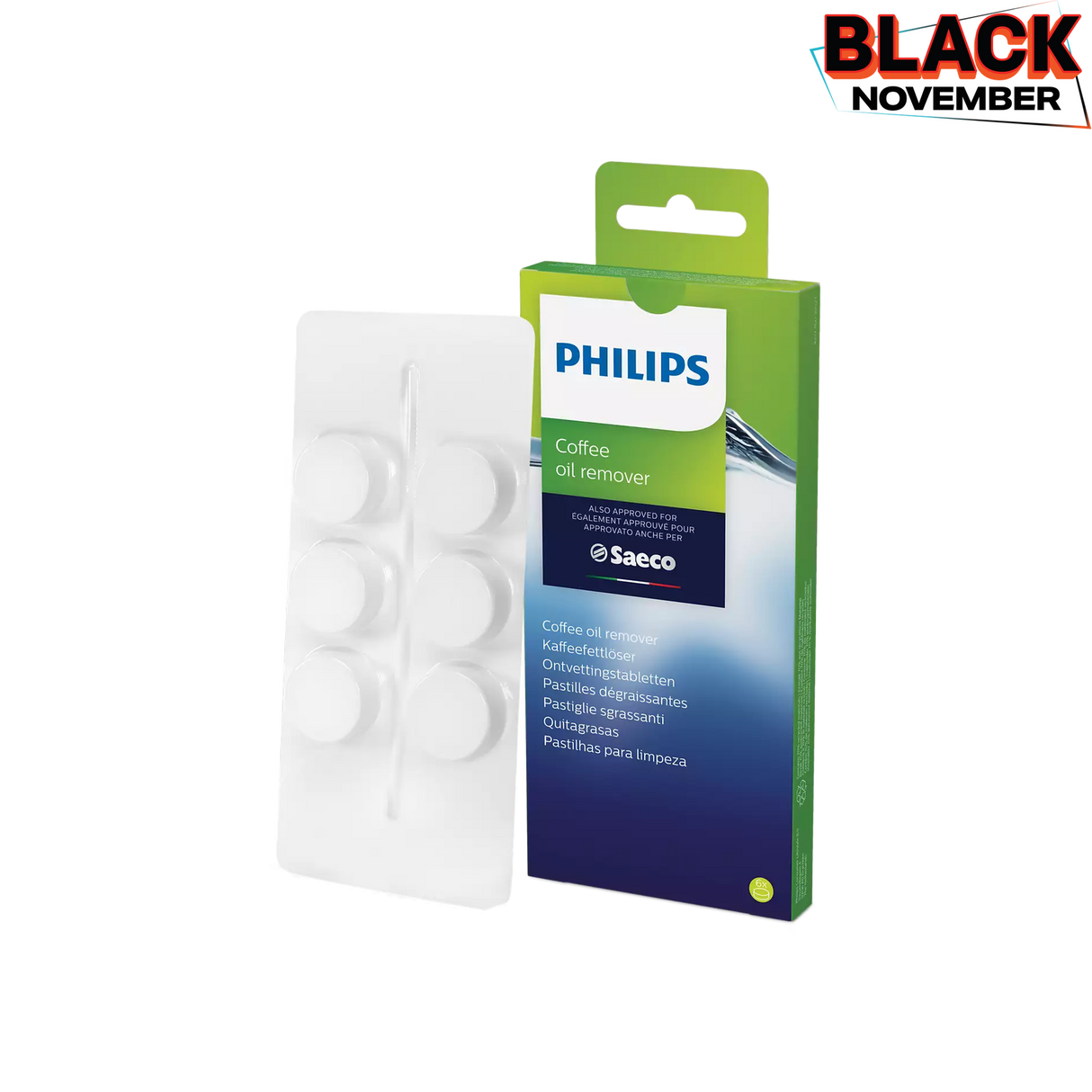 PHILIPS COFFEE OIL REMOVER TABLETS SINGLE PACK