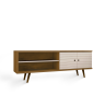 TV STAND ONIX Cinamomo / Off White 1.6m