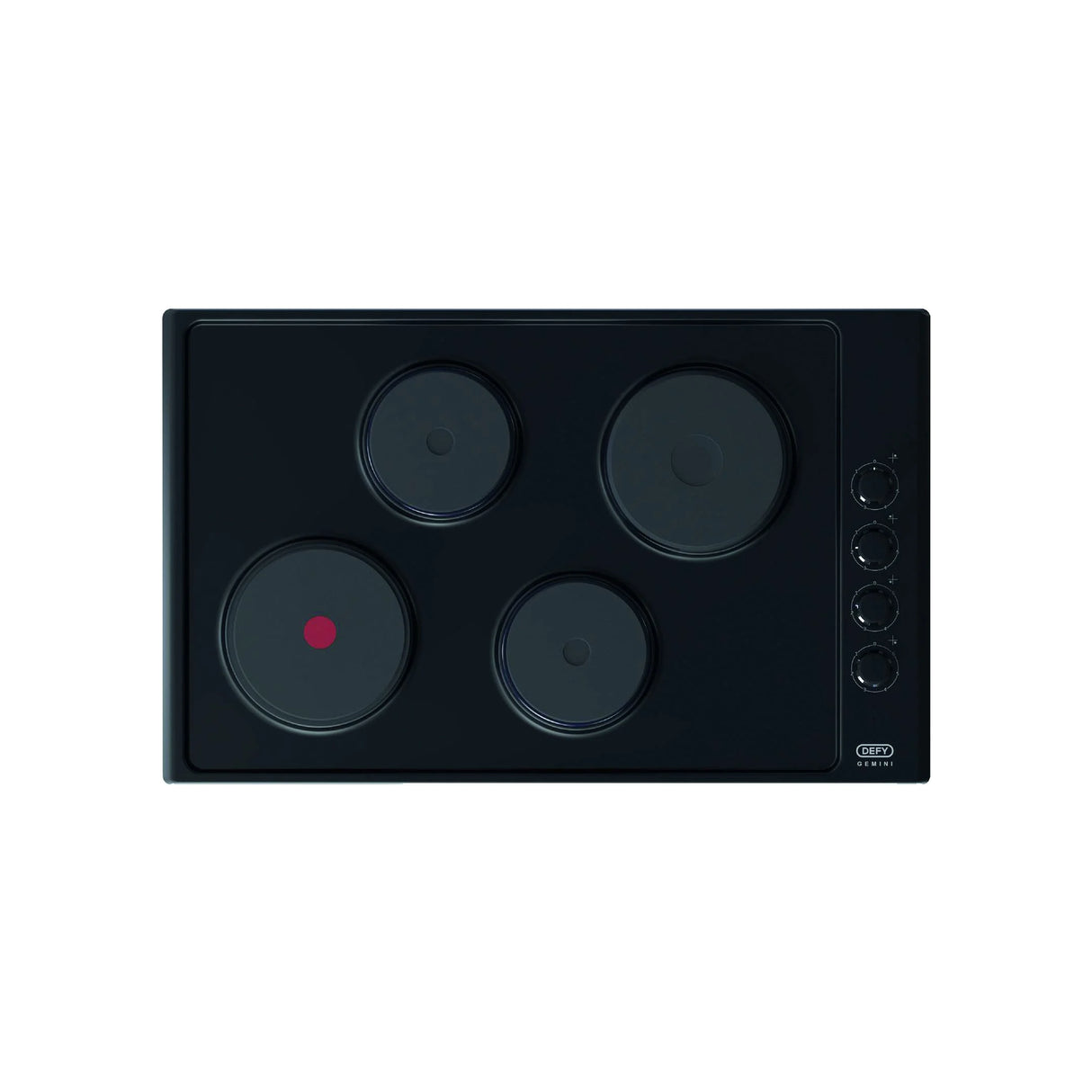 DEFY GEMINI SOLID HOB WITH CONTROL SWITCHES