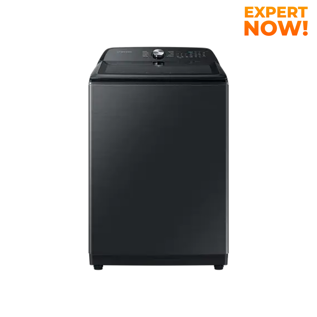 SAMSUNG 24KG TOP LOADER WASHING MACHINE - BLACK CAVIAR