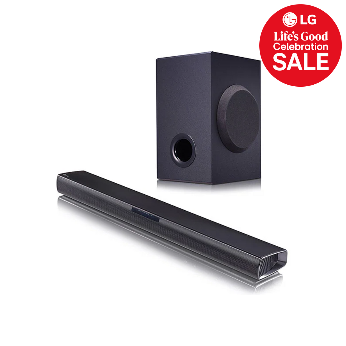 LG 2.1CH 160W SOUNDBAR WITH WIRELESS SUBWOOFER