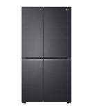LG 647L Side by Side Fridge in Matte Black