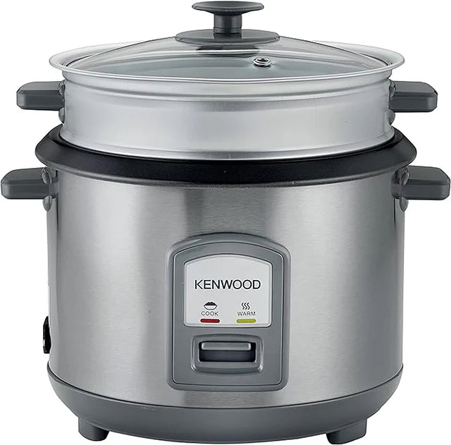 Kenwood - Stainless Steel Rice Cooker & Steamer 1,8L - RCM45.000SS