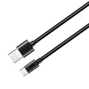 UT320 USB-C 2.0M TYPE A-C BLACK CABLE