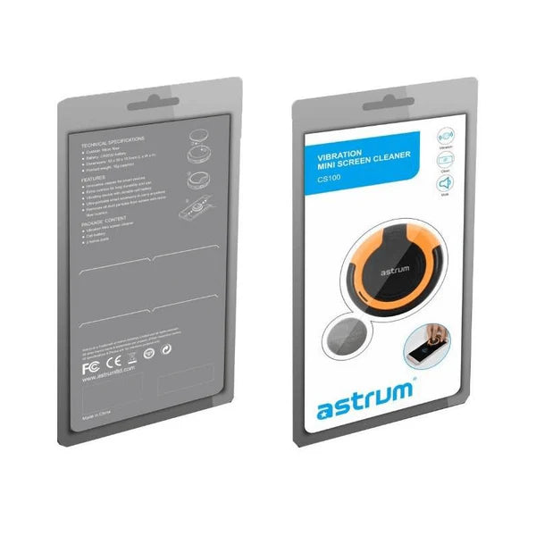 Astrum CS100 Vibration Screen Cleaner for Smart Mobiles Orange A72510-K