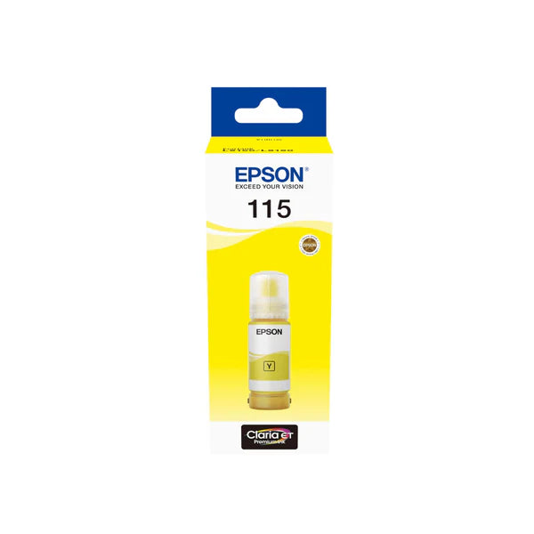 Epson 115 Ink Bottle Yellow EcoTank Original 70ml Single-pack C13T07D44A