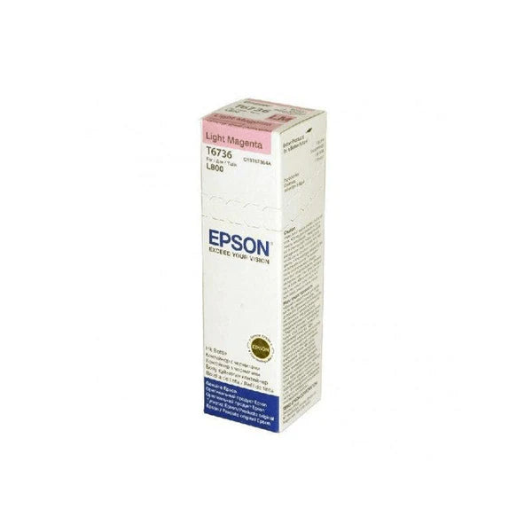 Epson 673 Ink Bottle Light Magenta EcoTank Original 70ml Single-pack C13T67364A