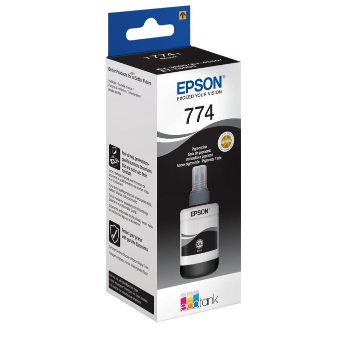 T7741 Pigment Black ink bottle 140ml