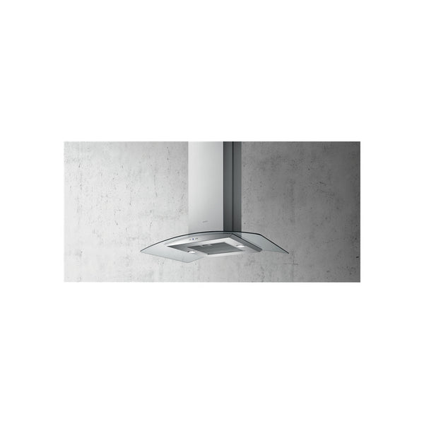 ELICA REEF ISLAND 90CM CURVED GLASS COOKER HOOD