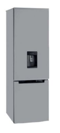 Kelvinator 270L - Combi Fridge - Bottom Freezer + Manual Water Dispenser - Stainless Steel KI380BFSD