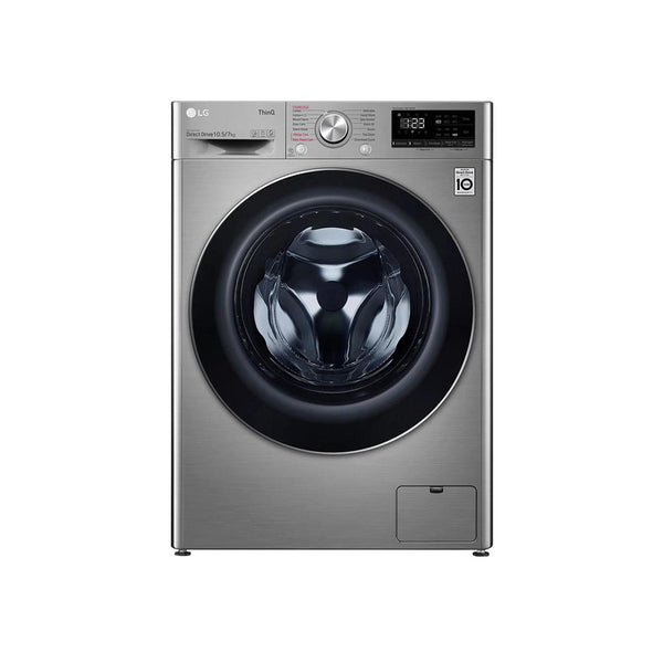 LG 10.5KG WASH / 7KG DRY AI DD WASHER DRYER COMBO - SILVER VIVACE- F4V5RGP2T.ASS