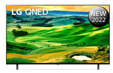 LG QNED 806 SERIES 65'' 4K QUANTUM DOT & NANOCELL 120HZ SMART TV WITH THINQ AI