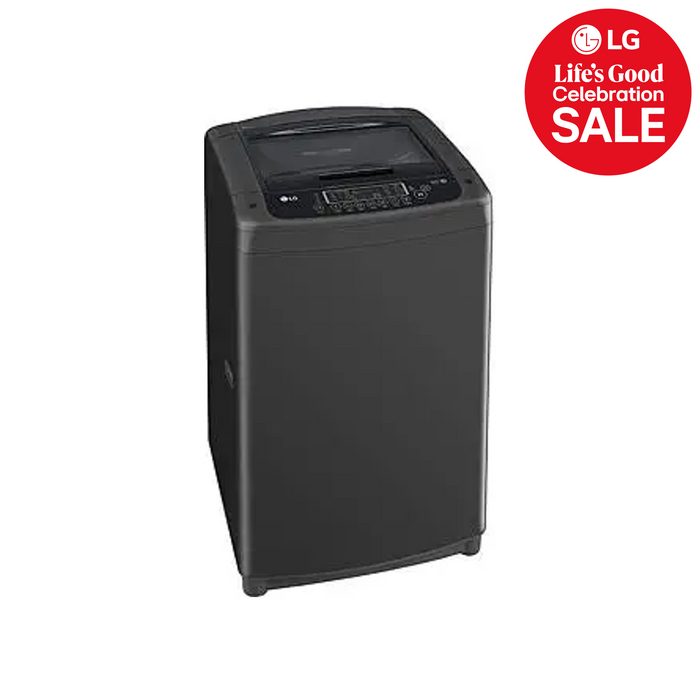 19kg Top Load Washing Machine with AI DD™ in Black Finish