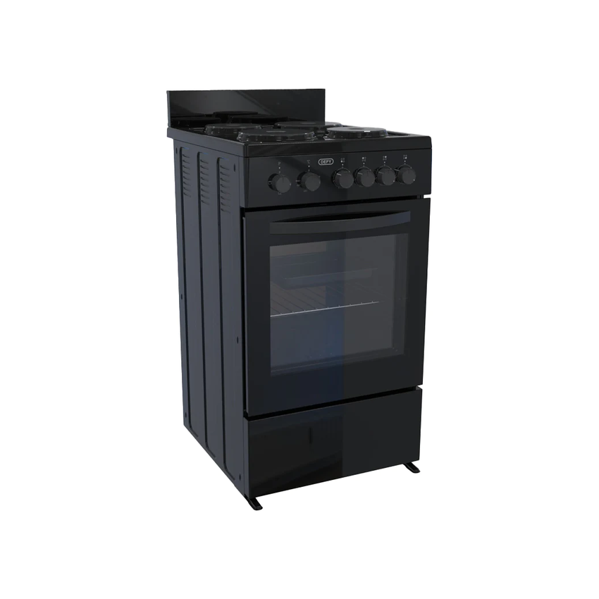 DEFY 4 PLATE 55L COMPACT STOVE - BLACK FC DSS554