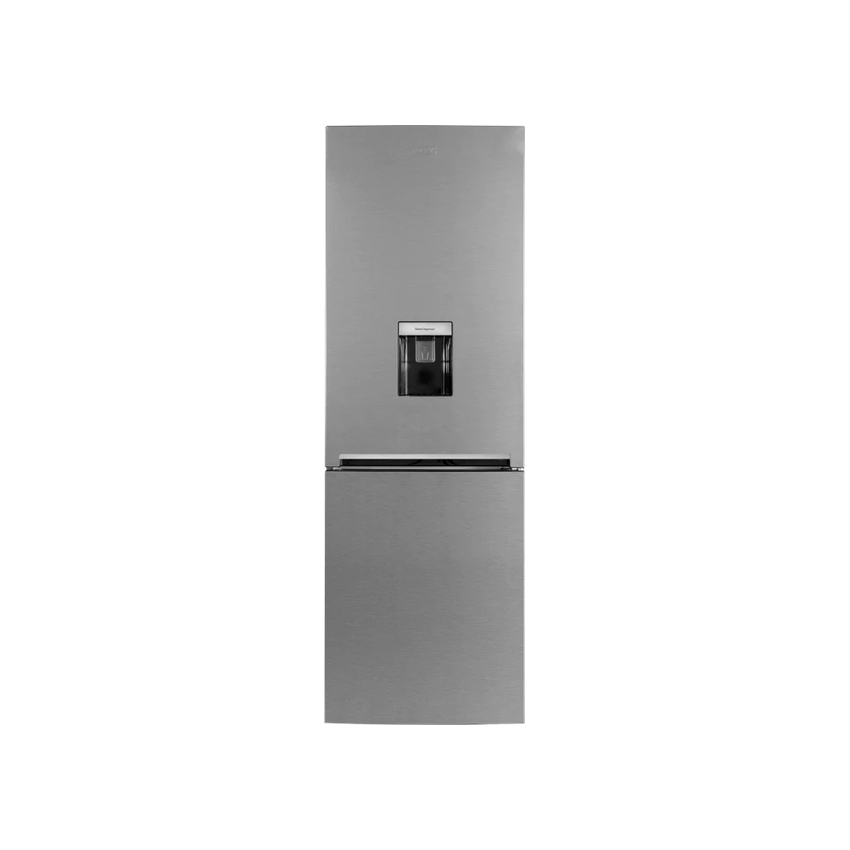 DEFY 302LT FROST FREE FRIDGE FREEZER WITH WATER DISPENSER - METALLIC