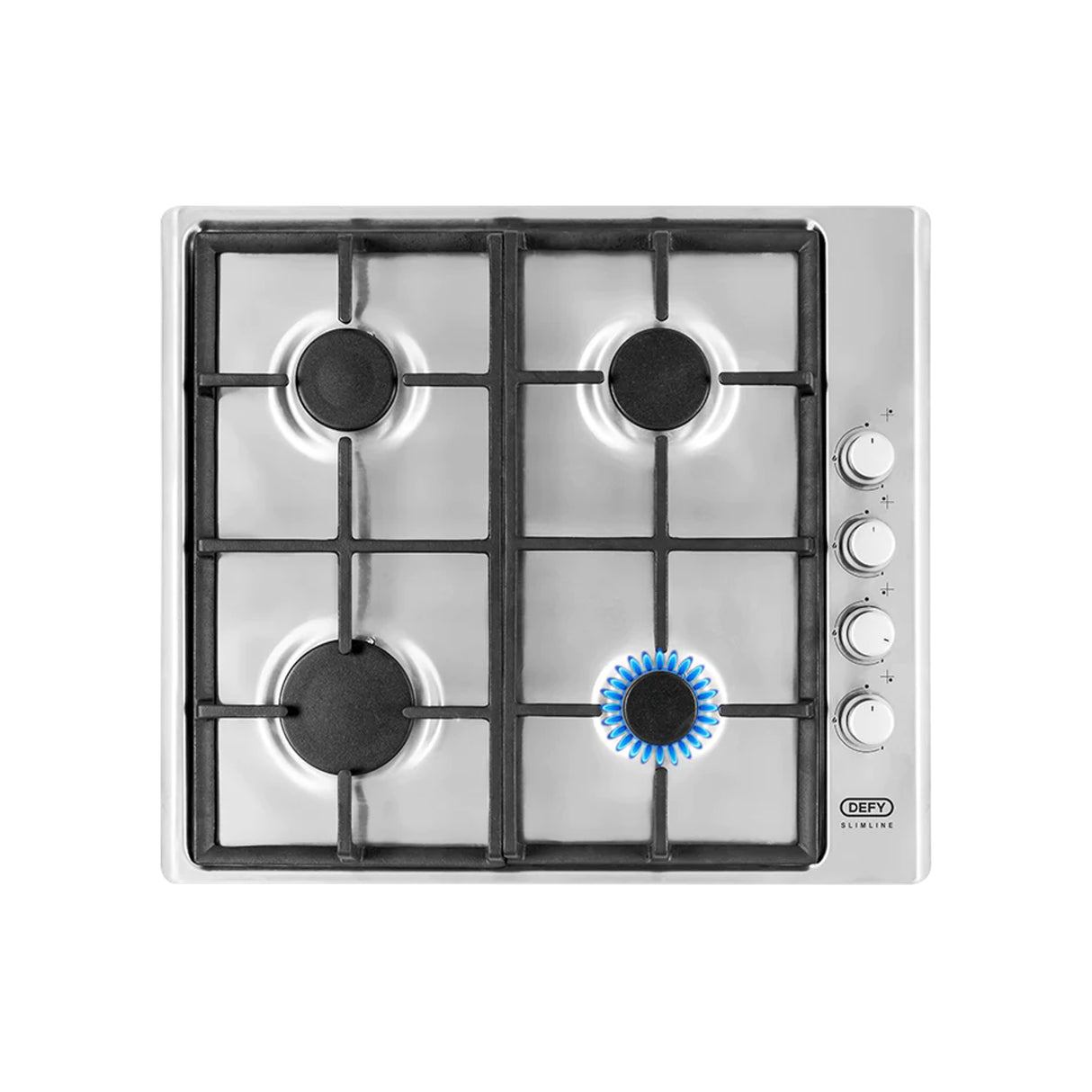 DEFY 4 SLIMLINE GAS HOB SIDE CONTROL - STAINLESS STEEL