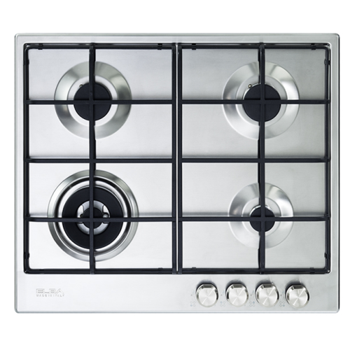 ELBA ELIO LITE 70CM 5 BURNER GAS HOB- STAINLESS STEEL