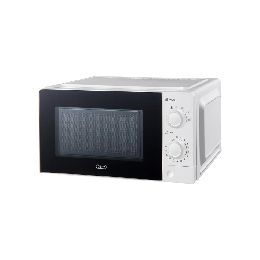 DEFY 20L MANUAL MICROWAVE OVEN - WHITE