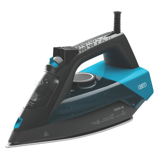 Defy 2600W Steam Iron Black / Green – SI 4126 BG