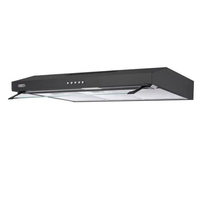 Defy 90cm Black Cookerhood - DCH90B