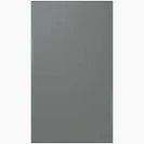 Satin Grey Bespoke French Door Fridge Bottom Panel
