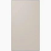 Satin Beige Bespoke French Door Fridge Upper Panel