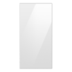 Clean White Bespoke French Door Fridge Clean Upper Panel