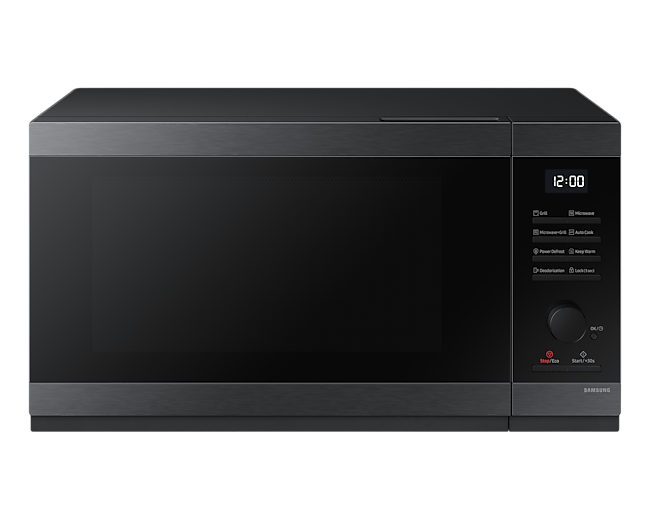 SAMSUNG 40L, GRILL MICROWAVE OVEN, BLACK