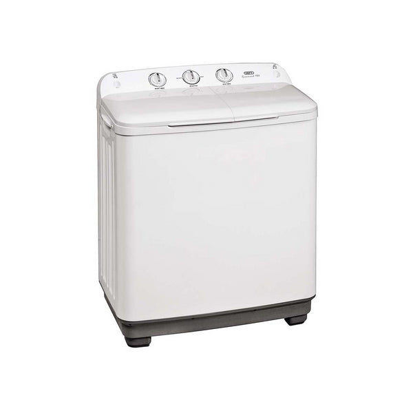 DEFY 7,5KG TWIN TUB WASHING MACHINE - WHITE DTT166